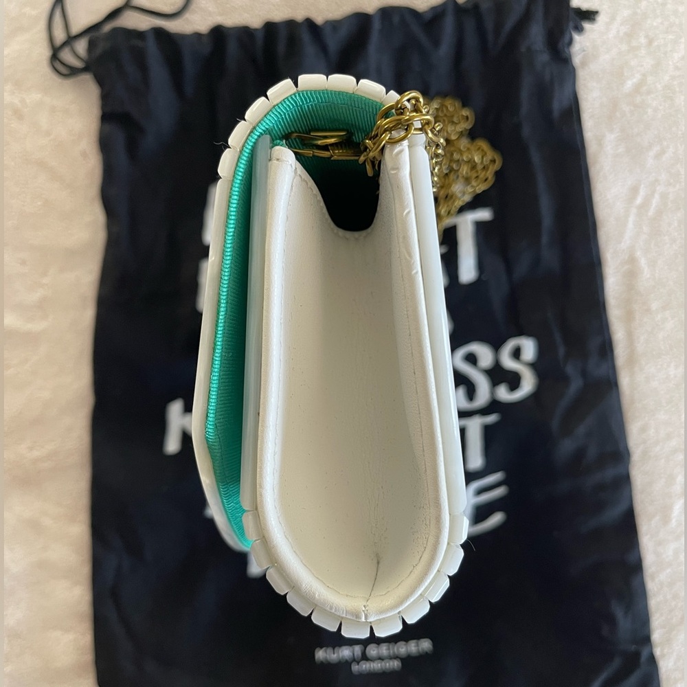Kurt Geiger hard cover bag. Chain strap. - Picture 6 of 6